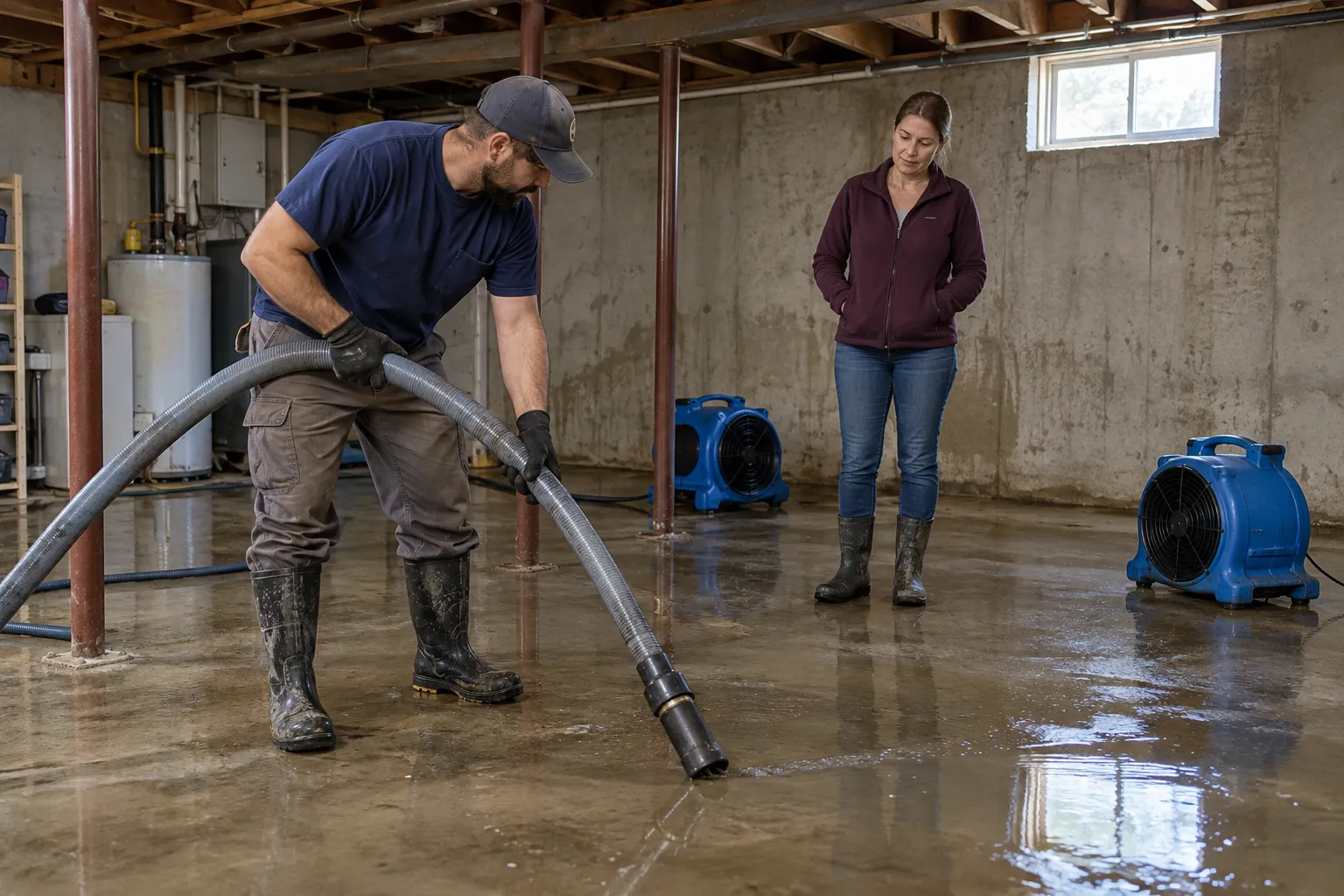 Flooded Basement Cleanup in Orlando, FL